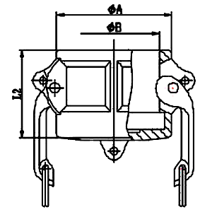 PP塑料快速接頭DC型規格